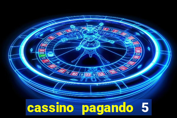 cassino pagando 5 reais no cadastro